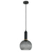 Buy Pendant Lights Australia Vintaj 1 Light Pendant Smoke Glass Wine Glass Shape - VINTAJ1