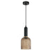 Buy Pendant Lights Australia Vintaj 1 Light Pendant Amber Glass Ellipse Shape - VINTAJ9