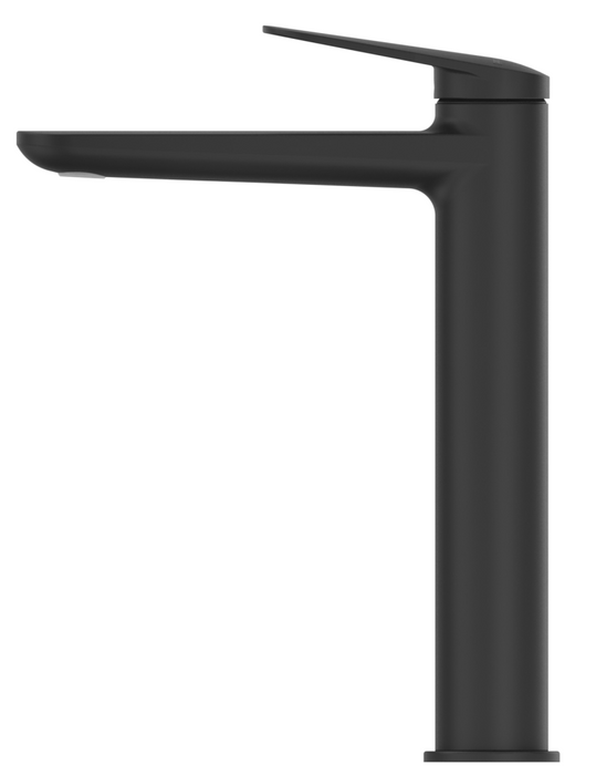 Lantra Tall Basin Mixer Black - BML-26-TALL-BLK