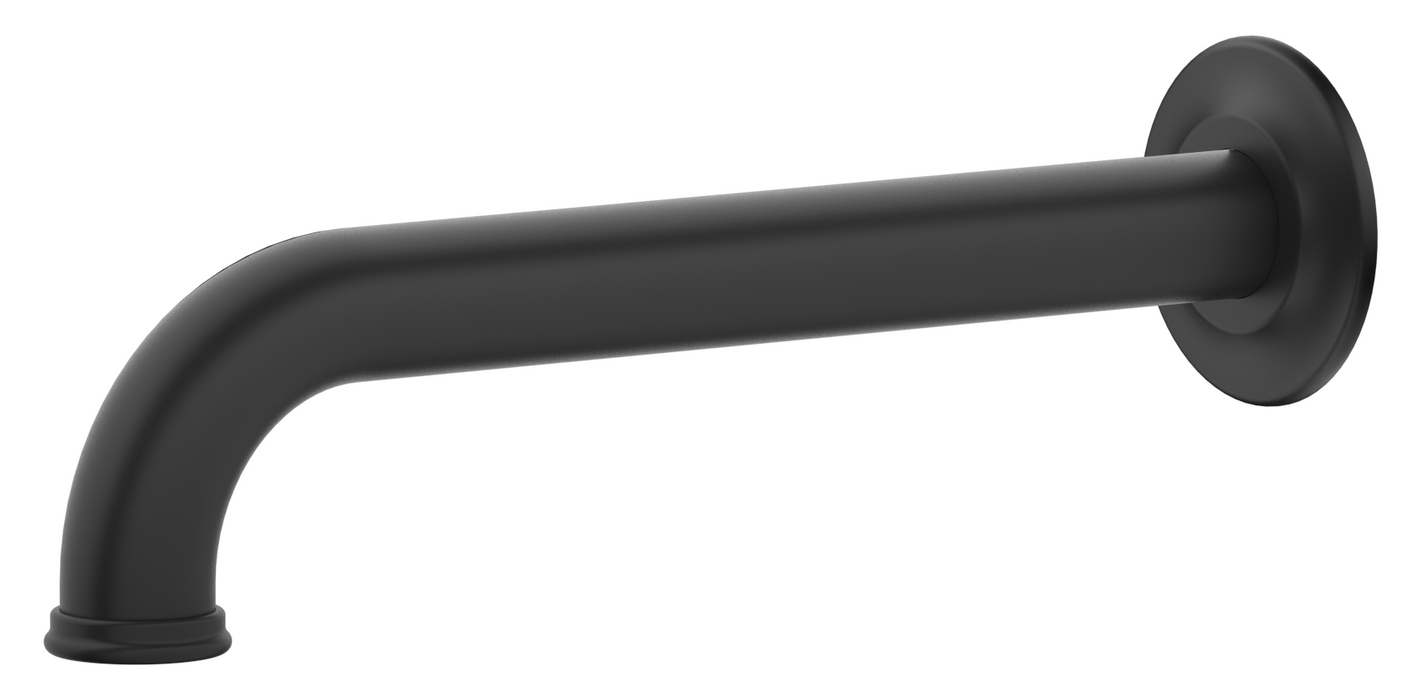 Mica 160mm Heritage Bath Spouts Black - BTH-4-16-BLK