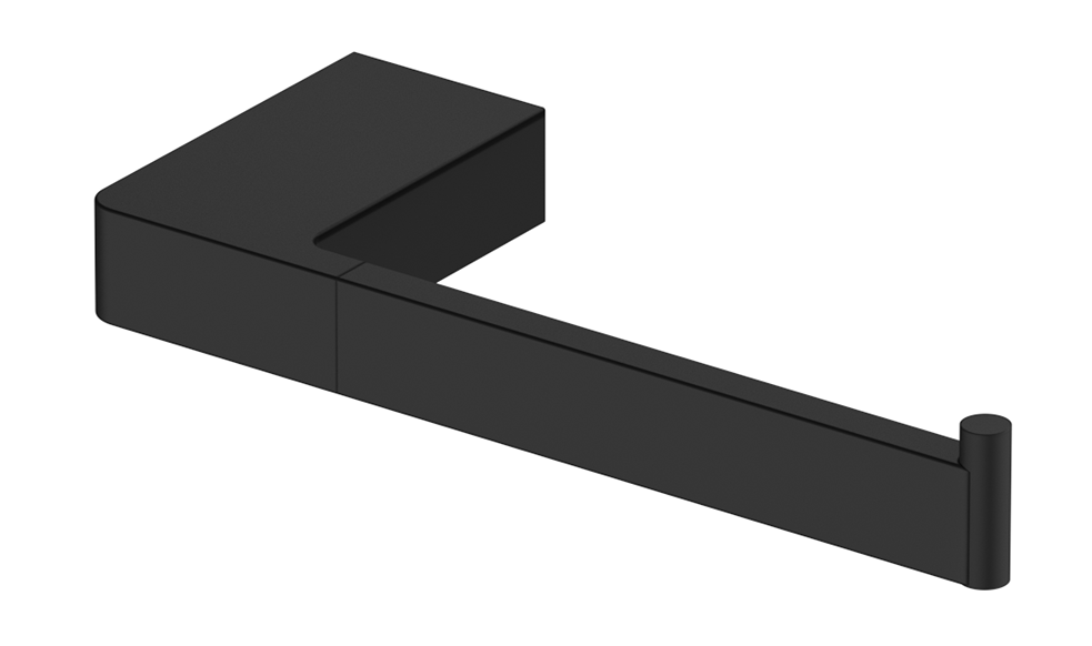 Milos Toilet Paper Holder Black - 2311-P-BLK