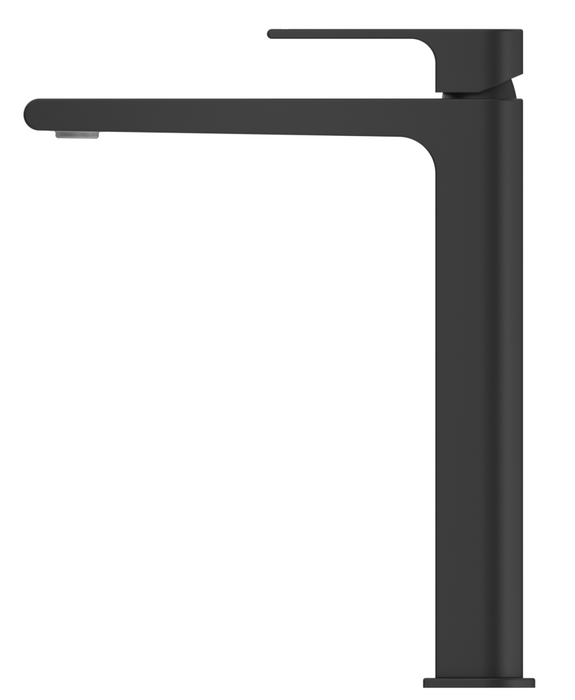 Beki Tall Basin Mixer Black - BMB-8-TALL-BLK