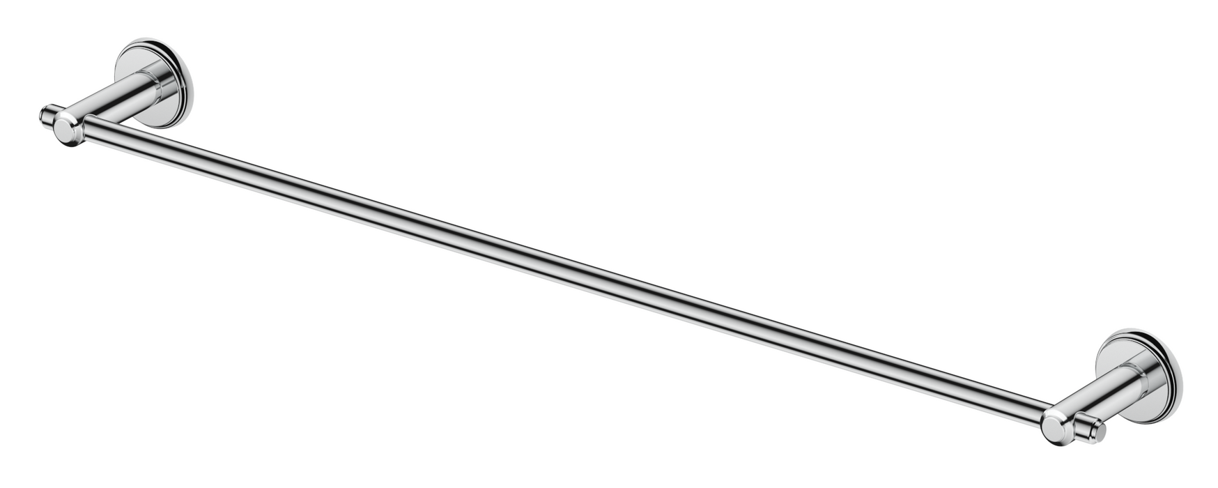 Mica Heritage 800mm Single Towel Rail Chrome - 1724-800-CP