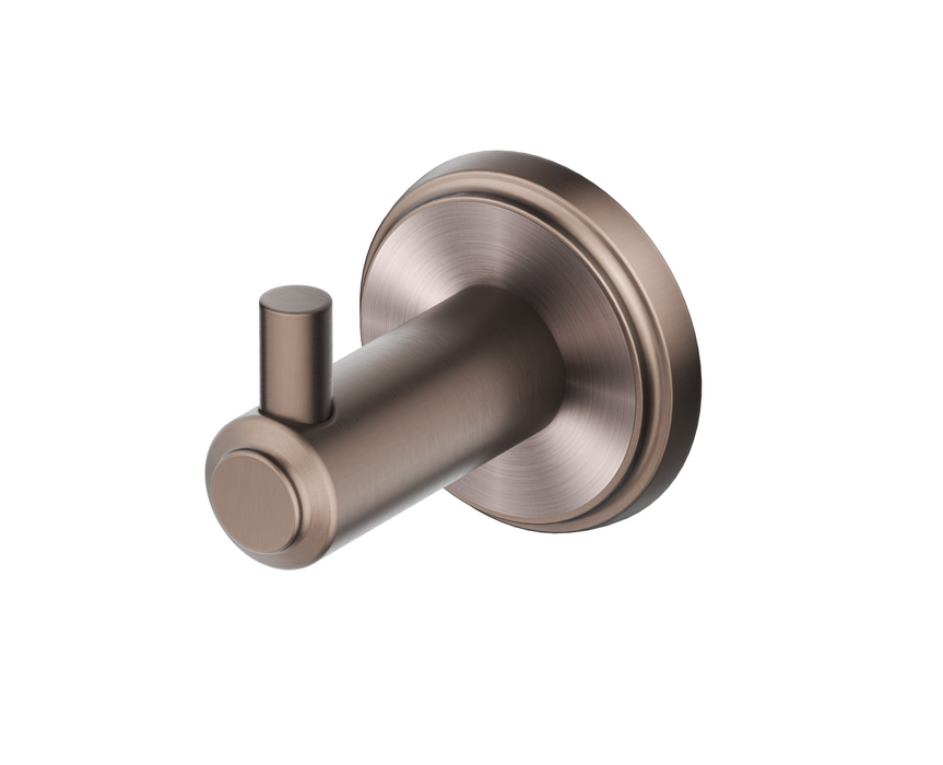 Mica Heritage Robe Hook Dusk Bronze - 1753-S-DB