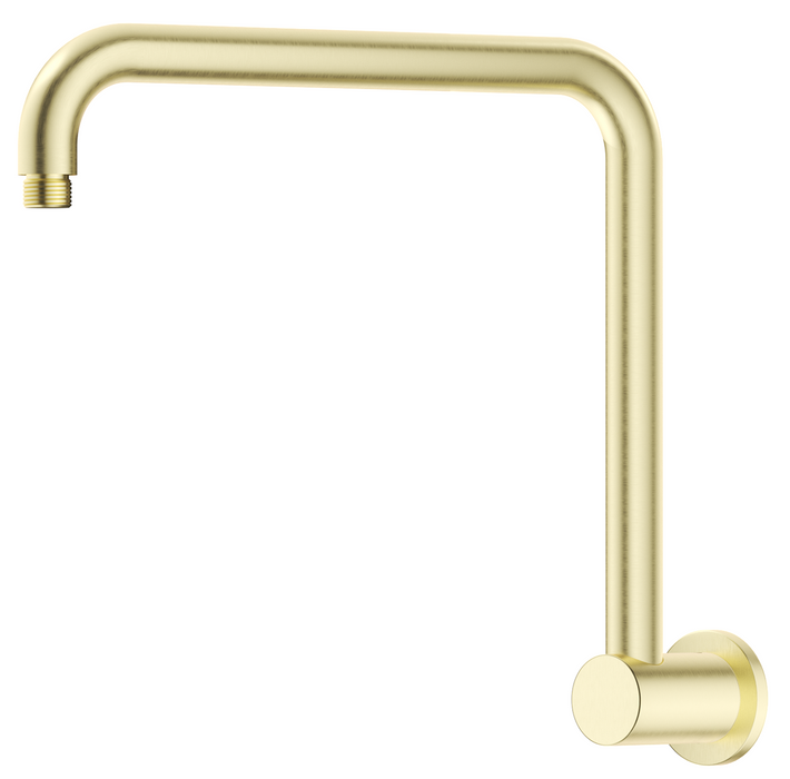 Mica Gooseneck Shower Arm French Gold - GN-R-3135-FG