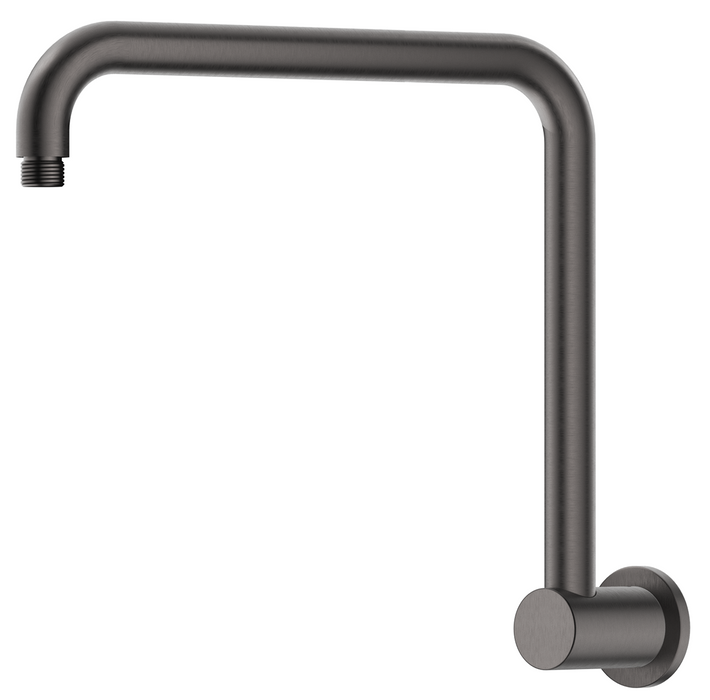 Mica Gooseneck Shower Arm Gunmetal - GN-R-3135-GM