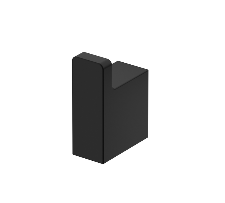 Milos Robe Hook Black - 2353-S-P-BLK