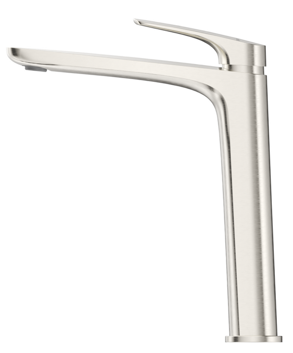 Kaza Tall Basin Mixer Brushed Nickel - BMK-9-TALL-BN