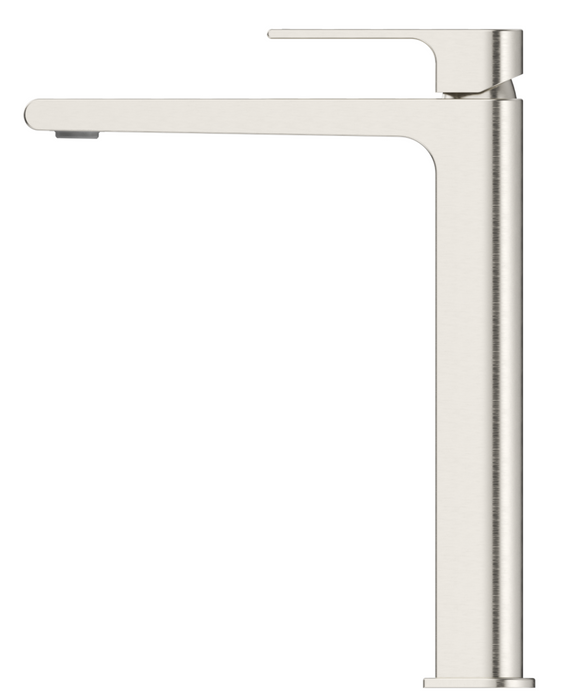 Beki Tall Basin Mixer Brushed Nickel - BMB-8-TALL-BN