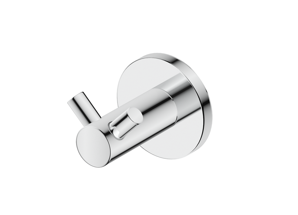 Mica Double Robe Hook Chrome -1153-D-P