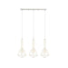 Buy Island Pendant Lights Australia WHITEBAND White Iron Cage 3 Light Bar Pendant - WHITEBAND1X3