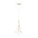 Buy Pendant Lights Australia WHITEBAND White Iron Cage 1 Light Angled Cage Pendant - WHITEBAND6