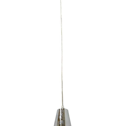 Buy Pendant Lights Australia Divo Angled Dome Shape 1 Light Pendant Chrome - DIVO2