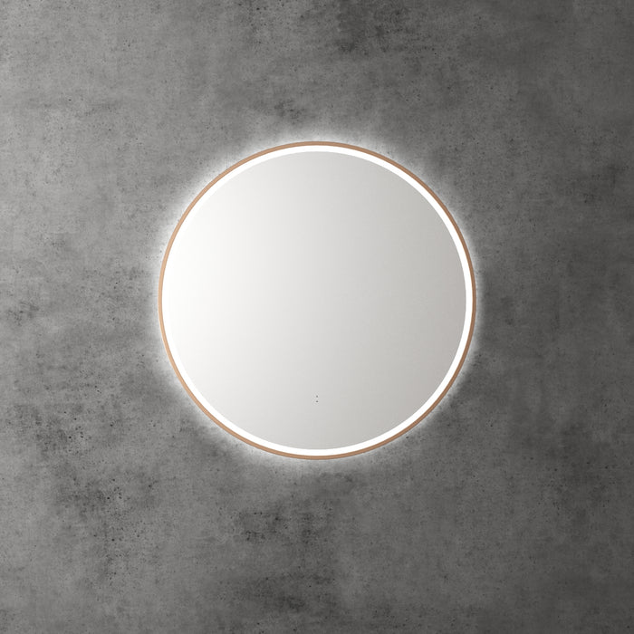 Windsor 700mm LED Mirror 36W 3CCT Brushed Bronze - LMWIN-700-BZ
