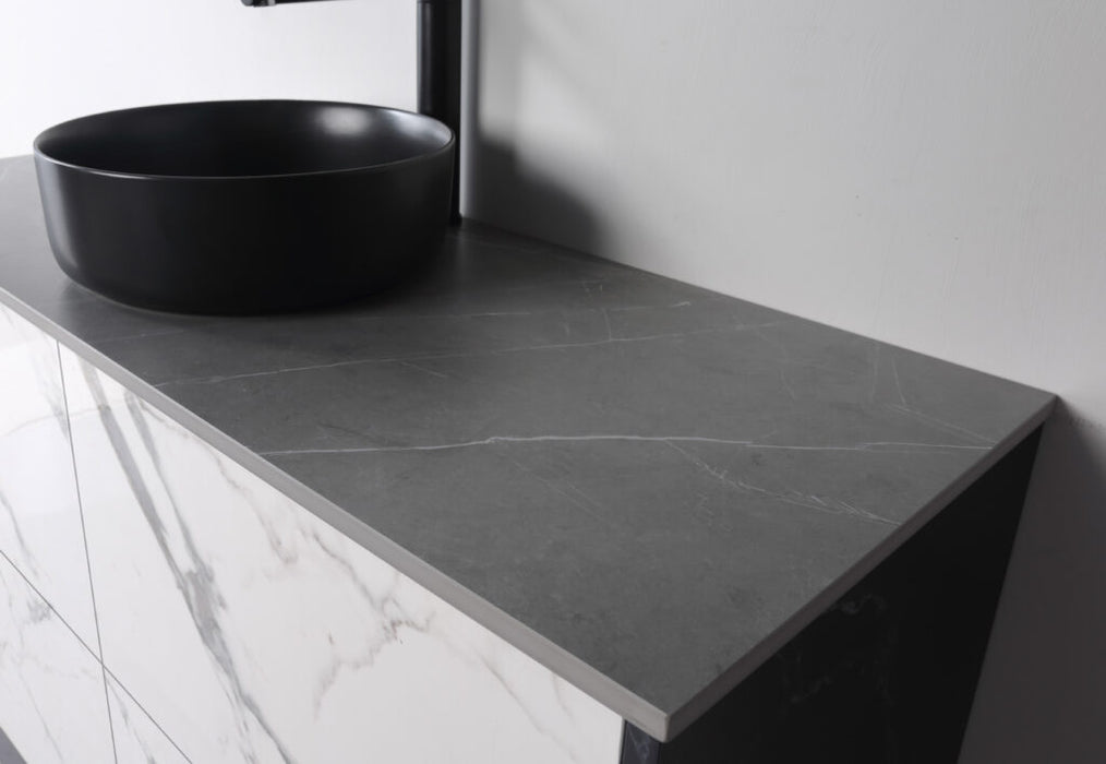 Dove Above Counter Art Basin Matte Black - XECB-082MB