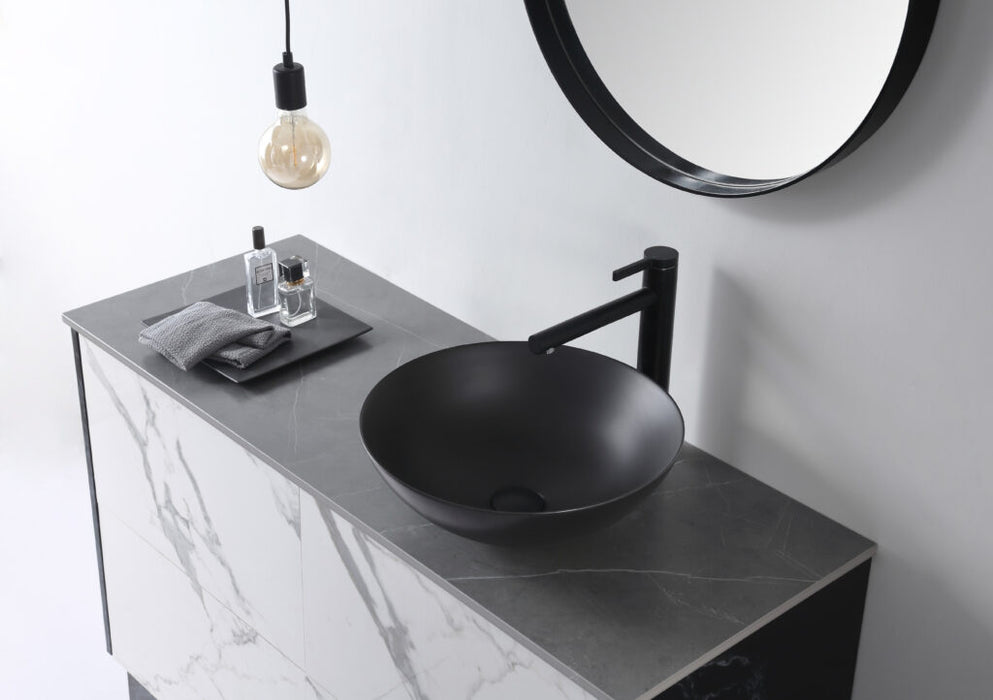 Argyle Above Counter Art Basin Matte Black - XECB-086MB