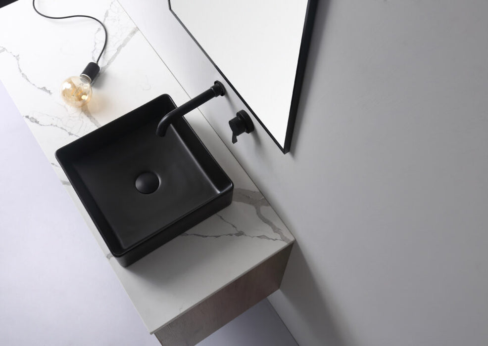 Macleod Above Counter Art Basin Matt Black - XECB-089MB