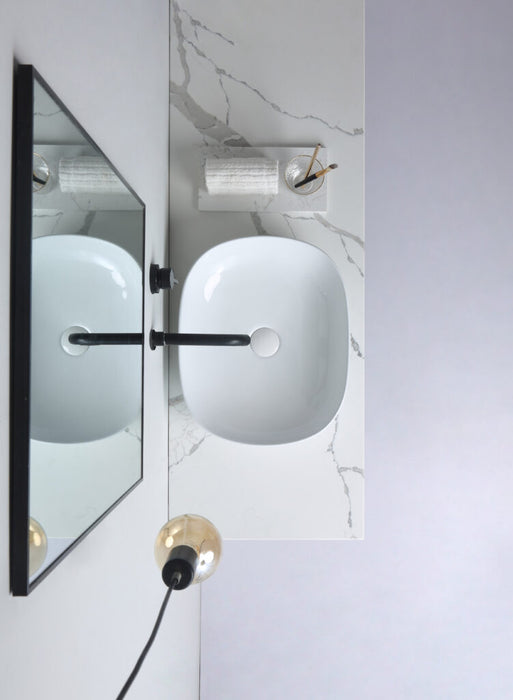 Bennett Above Counter Art Basin Gloss White - XECB-091GW