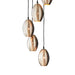 Buy Cluster Pendants Australia Constellation Perforated 5 Balloon Pendant Cluster Nickel - ZAF10227NI