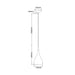 Buy Pendant Lights Australia ZARA Bell Shape 1 Light Pendant Black - ZARA4A