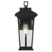 Buy Exterior Wall Lights Australia ZELDIN 40 Exterior Wall Bracket Black Solid Brass - ZELDIN EX40-BK
