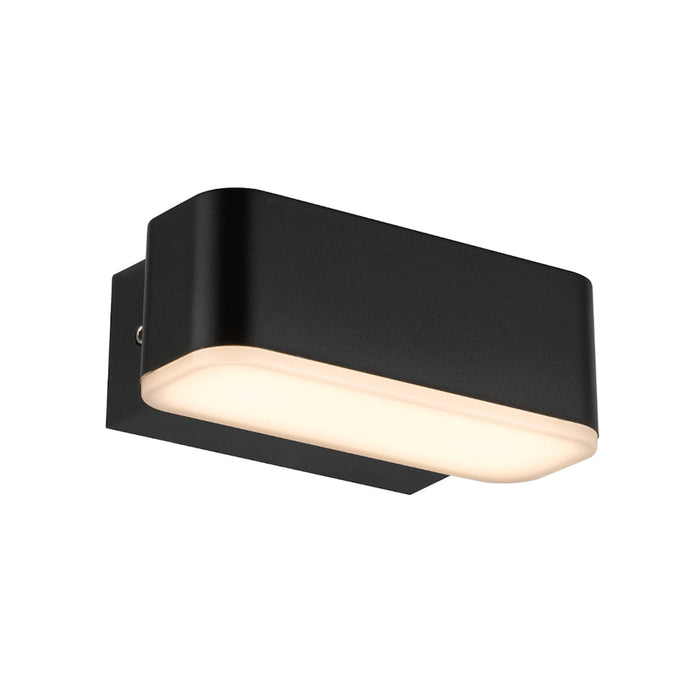Ziron LED 100mm Wall Light 3W Tri Colour Black - ZIRON EX10-BK
