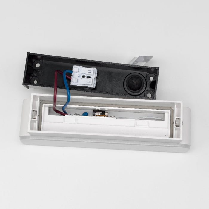 Ziron LED 180mm Wall Light 5W Tri Colour Black - ZIRON EX18-BK
