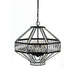 Buy Pendant Lights Australia Zofio 5 Light Pendant Clear & Oil Bronze - ZOFIO PE56-OBCL