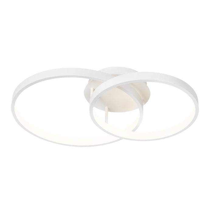 Buy Semi-Flush Mount Lights Australia Zola 2 Light Semi Flush Mount Light White - ZOLA2WHT