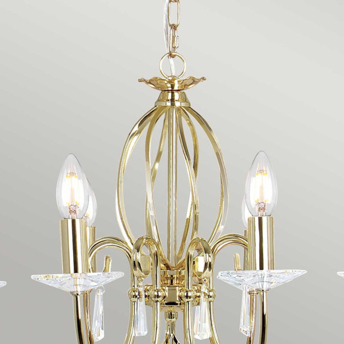 Aegean 8 Light Pendant Polished Brass - AG8-POL-BRASS