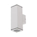 Buy Up / Down Wall Lights Australia Alpha Up & Down Wall 2 Lights H200mm White Aluminium - 19797