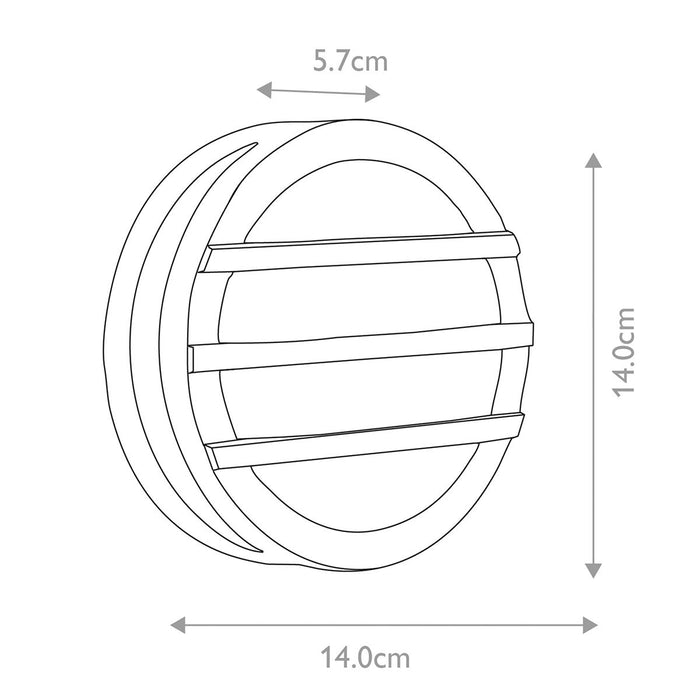 Ano Wall Light Graphite - ANO-2W