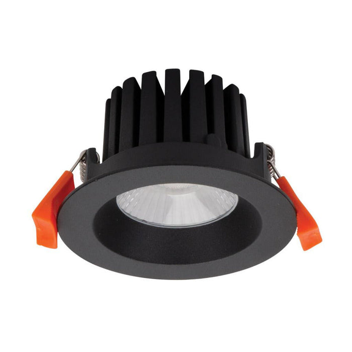 Buy Recessed LED Downlights Australia Aqua Recessed LED Downlight 10W Black Aluminium 3CCT - 21270