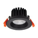 Buy Recessed LED Downlights Australia Aqua Recessed LED Downlight 10W Black Aluminium 3CCT - 21270