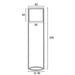 Buy Floor Lamps Australia Loftus Floor Lamp Antique Gold Iron - LOFTUS FL-AGIV