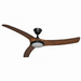 Buy DC Ceiling Fans With Light Australia Aqua DC Ceiling Fan 70" Koa LED Light Matt Black - AIPL2672