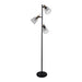 Buy Floor Lamps Australia Ashley Floor Lamp 3 Lights Black Metal - 22517