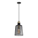 Buy Pendant Lights Australia Ashley Pendant Light W160mm Black Metal - 22508