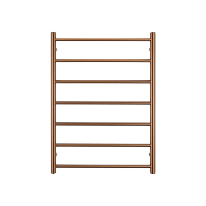 Heated Round Ladder 600 x 800mm Brushed Bronze - BB-RTR01RIGHT