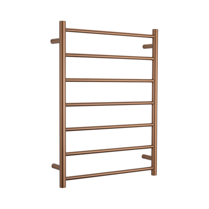 Heated Round Ladder 600 x 800mm Brushed Bronze - BB-RTR01RIGHT