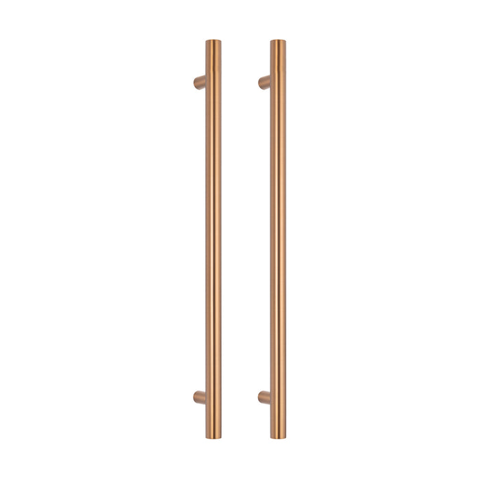 Non-Heated Vertical Towel Rail 40 x 950mm Brushed Bronze - NH-BB-VTR-950