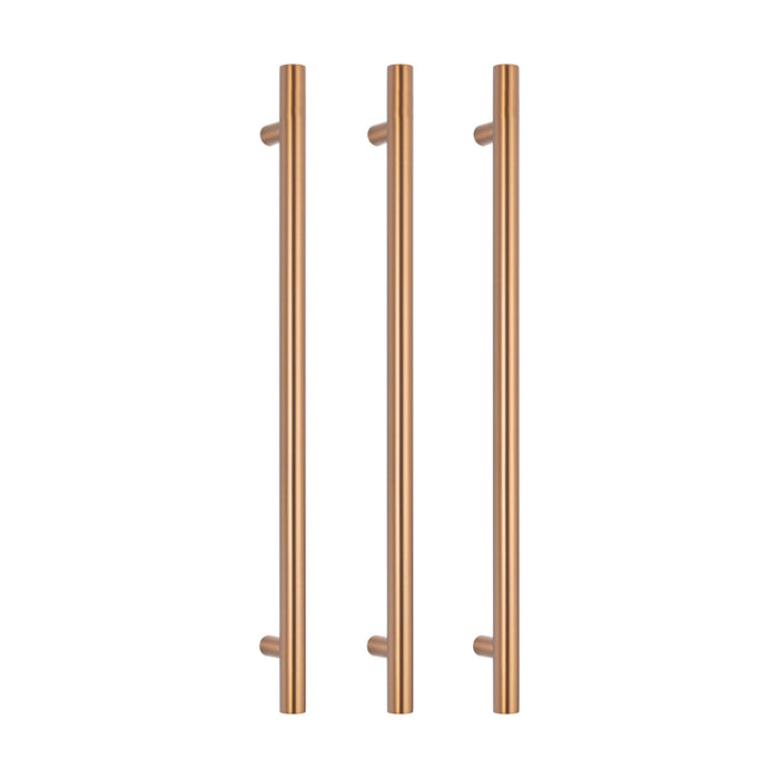 Non-Heated Vertical Towel Rail 40 x 950mm Brushed Bronze - NH-BB-VTR-950