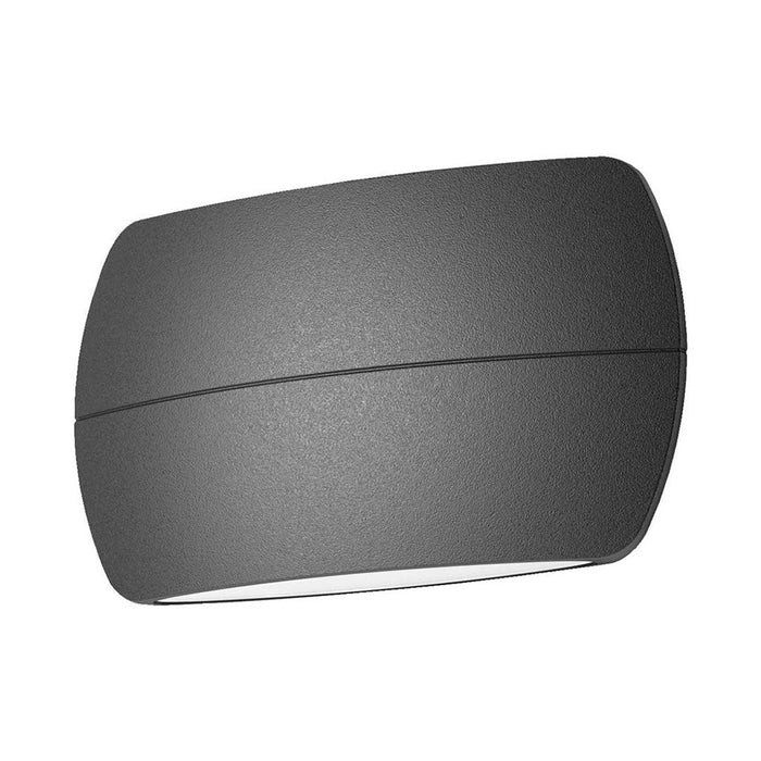 Buy Up / Down Wall Lights Australia Bell Up & Down Wall Light 8W Dark Grey Aluminium 3000K - 19372