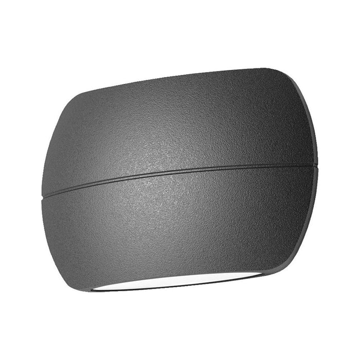 Buy Up / Down Wall Lights Australia Bell Up & Down Wall Light 8W Black Aluminium 5000K - 19371