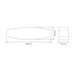 Buy Wall Sconce Australia BF-2608A Wall Sconce 2 lights W360mm White Ceramic - 11090