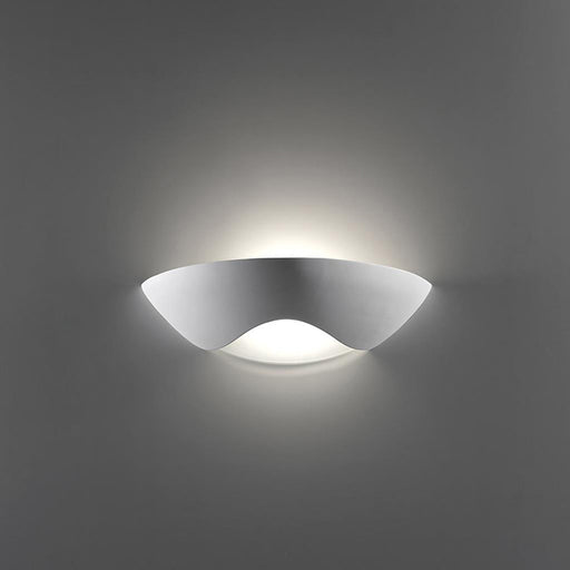 Buy Wall Sconce Australia BF-8259 Wall Sconce W360mm White Ceramic Frosted Glass - 11118