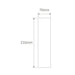 Buy Wall Sconce Australia BF-8418 Wall Sconce 2 Lights White Ceramic - 11037