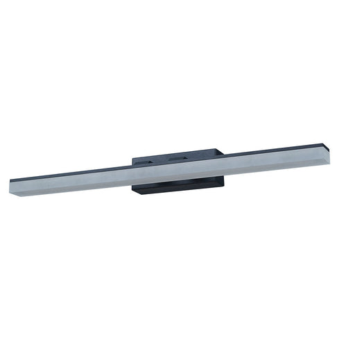 Buy Bathroom Vanity Lights Australia Vanitas Bathroom Vanity Light W370mm Black Aluminium 3CCT - VANITAS2S