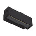 Buy Up / Down Wall Lights Australia Block Up & Down Wall 2 Lights 12W Black Aluminium 5000K - 19549