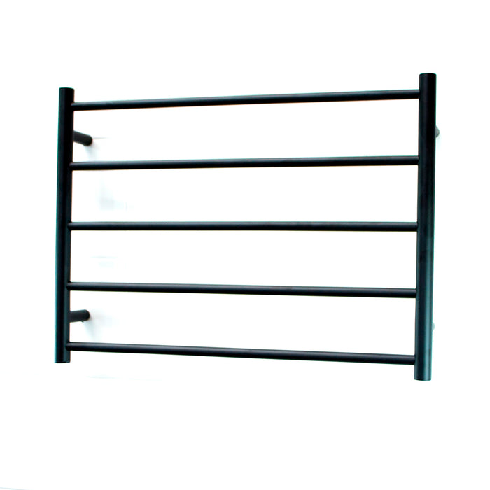 Non-Heated Round Ladder 750 x 550mm Matt Black - BLTR03